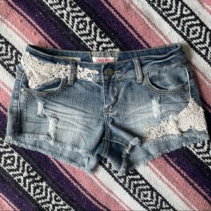 Hot Kiss Denim Shorts